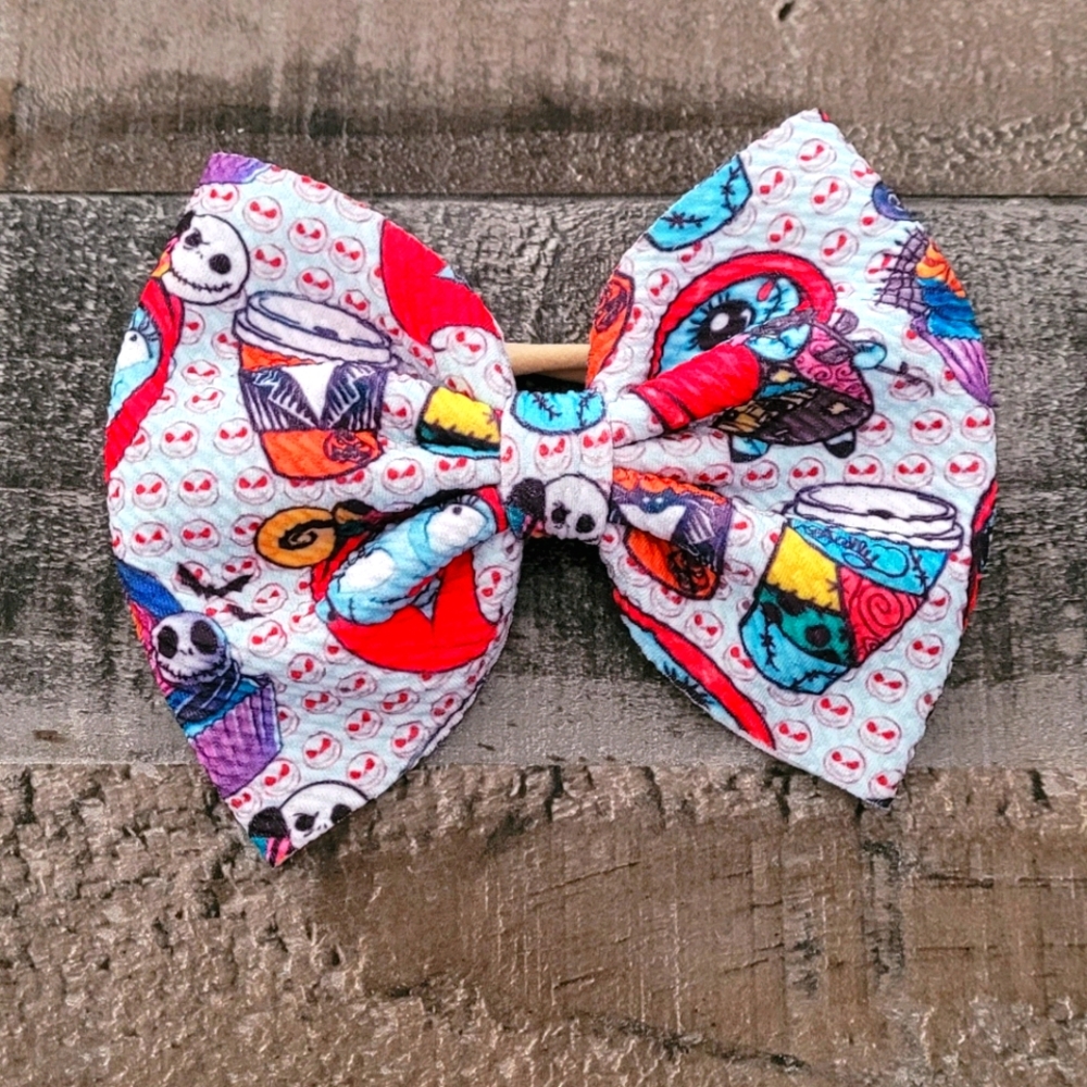 Nightmare before christmas bow